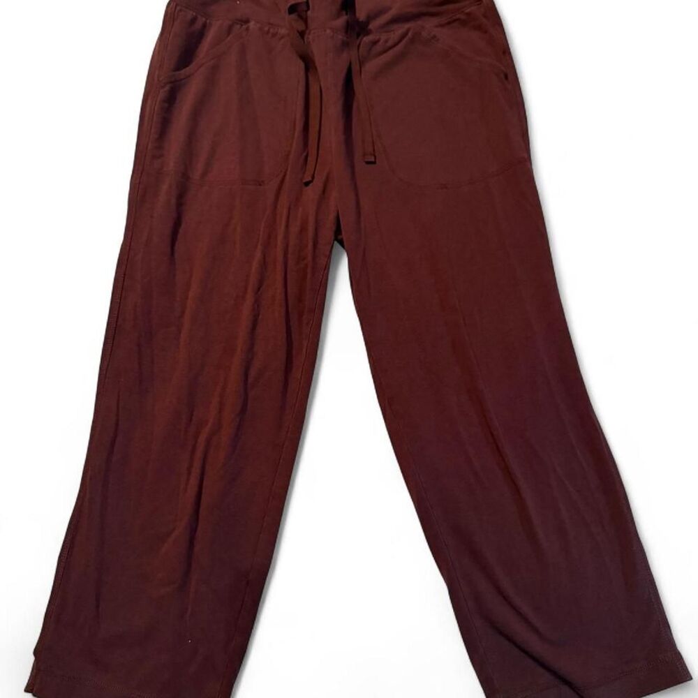 Athletic-works Women's Brown and Burgundy Leggings